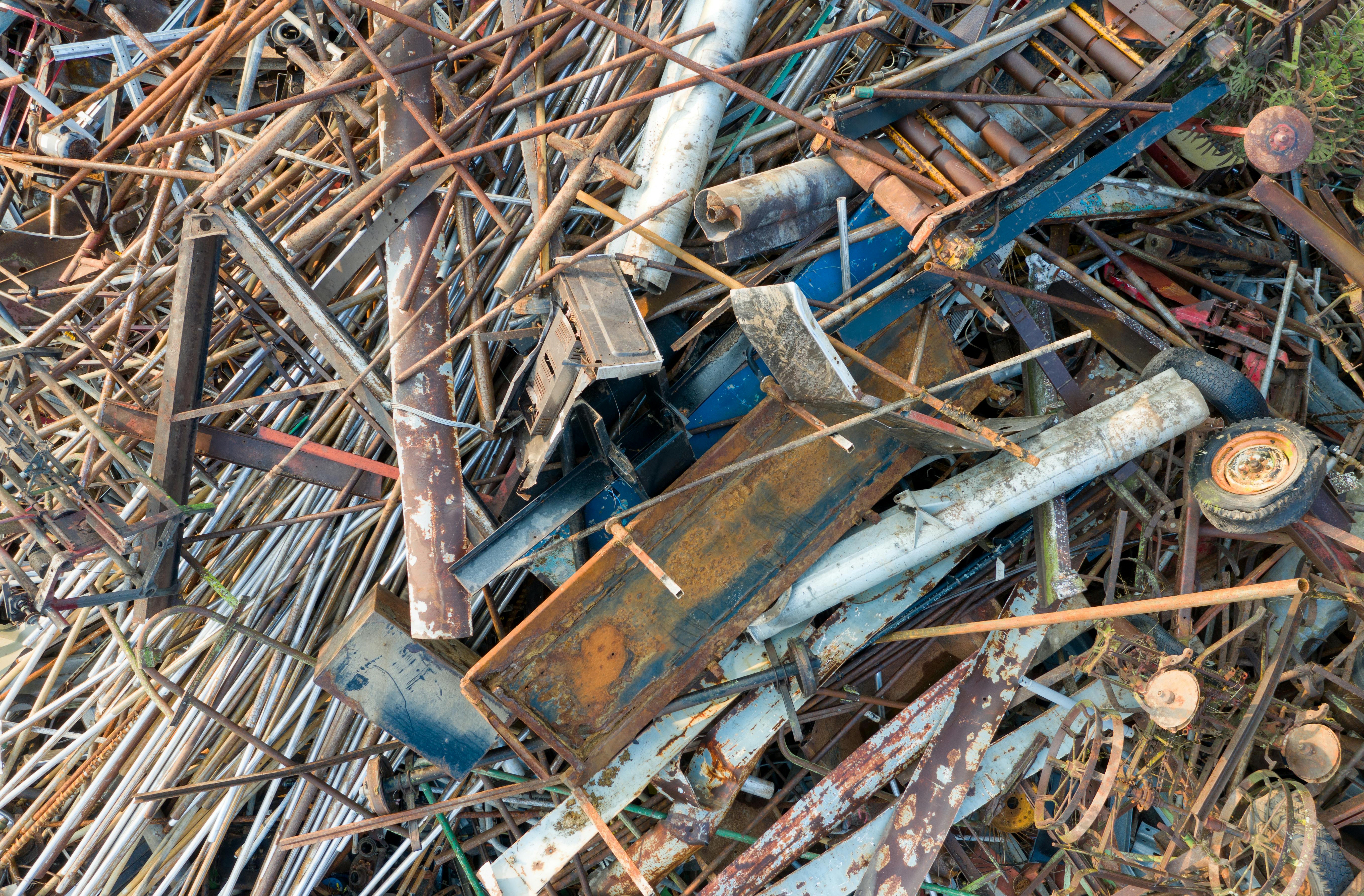 Scrap metal removal